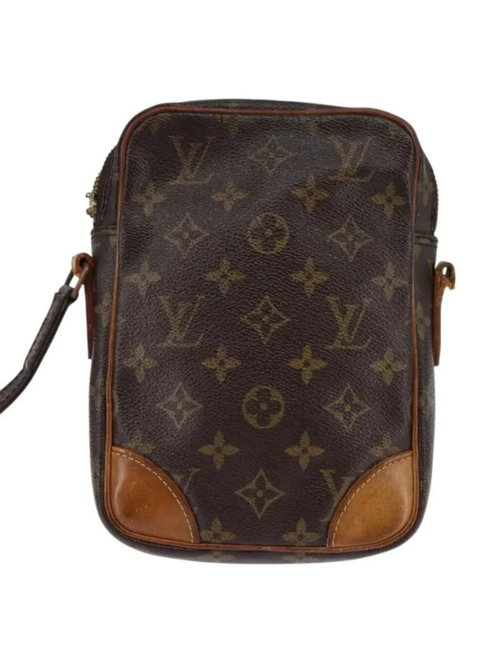 Authentic LOUIS VUITTON Monogram Danube Shoulder Bag M45266 LV - Picture 10 of 16